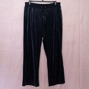 Calvin Klein Blue Velvet High Waist Lounge Pants size 3X